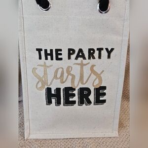 Reusable Wine Bottle Carry Bag, NWT